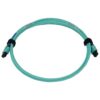 0676cea7e95a94cfb79ff207f66438e7 Tripp Lite series 40/100/400G Multimode 50/125 OM3 Fiber Optic Cable (24F MTP/MPO-PC F/F), LSZH, Aqua, 2 m (6.6 ft.)