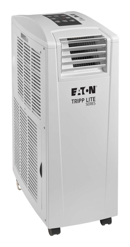 Tripp Lite series Portable AC Unit with Ionizer for Labs and Offices - 13,000 BTU (3.8 kW), 120V, R32 Refrigerant, Cable Lock Set, White