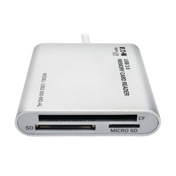 06964a431a7d9aea499ec7cb77d919cb Tripp Lite series USB 3.0 SuperSpeed Multi-Drive Memory Card Reader/Writer, Aluminum Case