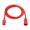 Tripp Lite series Power Cord C14 to C15 - Heavy-Duty, 15A, 250V, 14 AWG, 6 ft. (1.83 m), Red