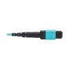 06aaef15a51d6572c2c9f18a88cec97b-4 Tripp Lite series 100G Multimode 50/125 OM4 Fiber Optic Cable (12F MPO/MPO-PC F/F), Type-B Polarity, OFNP, Aqua, 2 m (6.6 ft.), TAA