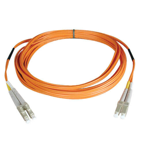 06b27463130d98940ba30f76c1b36021 Tripp Lite series Duplex Multimode 62.5/125 Fiber Patch Cable (LC/LC), 1M (3 ft.) - N320-01M