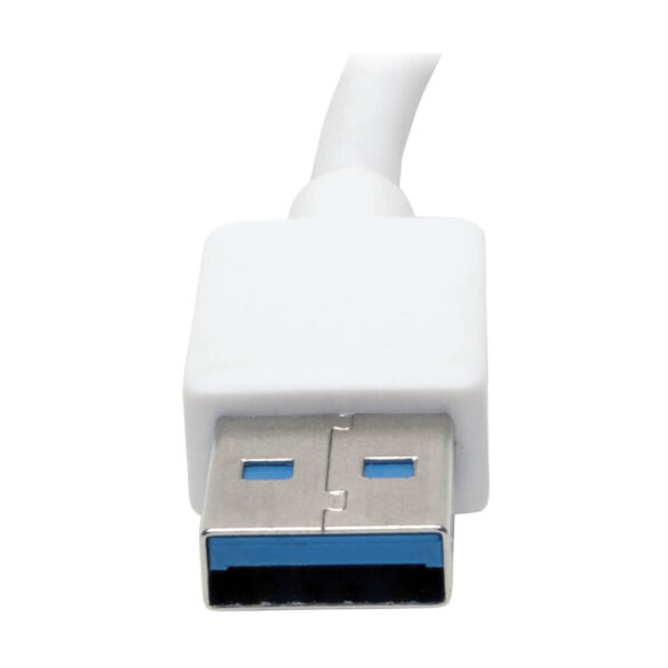 Tripp Lite series USB 3.0 SuperSpeed to Gigabit Ethernet NIC Network Adapter, 10/100/1000, Plug and Play, Aluminum