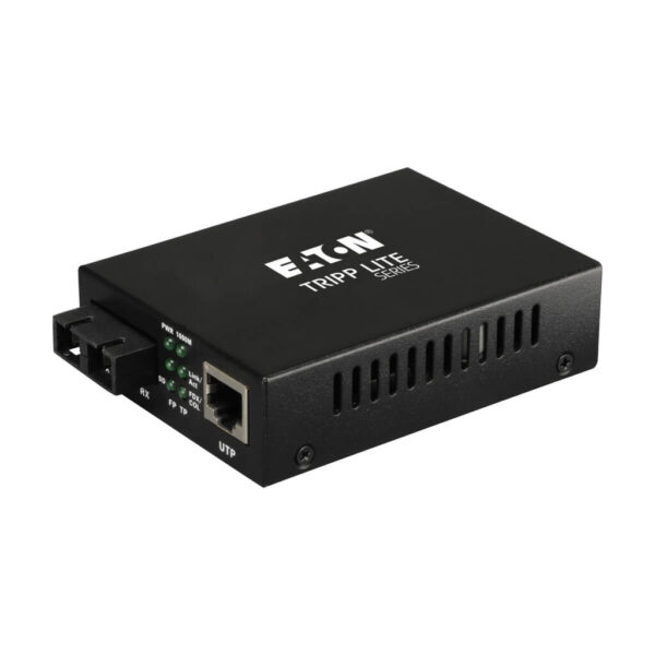 06bca6e47c6b5a140d72fe64f42a84ba Tripp Lite series Gigabit Multimode Fiber to Ethernet Media Converter, 10/100/1000 to 1000BaseLX SC, 2km, 1310nm