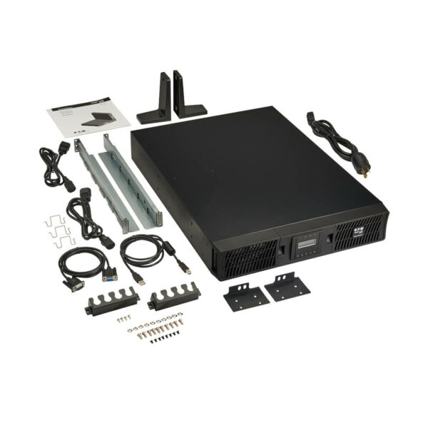 06be3a30b225910330d64a41574972d0 Tripp Lite SmartOnline 3000VA 2700W 208/230V Double-Conversion UPS - 10 Outlets, Extended Run, LCD, USB, DB9, 2U Rack/Tower - SUINT3000LCD2U