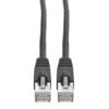 070e5067d409f82d30e45cd31ea83d46 Tripp Lite series Cat6a 10G Snagless Shielded STP Ethernet Cable (RJ45 M/M), PoE, Black, 35 ft. (10.67 m)
