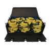 Tripp Lite series Preloaded Fiber Patch Panel, 3U - 48x (12F MTP/MPO-APC to 4x LC Duplex F/F) 8F Trunk Cables, OS2 Singlemode, 5 m (16.4 ft.)