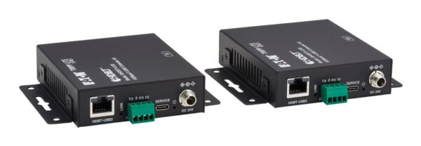 074ae50fabdbff9b0d3c6ddb130abc9d Tripp Lite series HDBaseT-USB3 over Cat6a Extender Kit, 4 USB-A 3.2 Gen 1 Ports, PoC, RS-232, Up to 328 ft. (100 m)