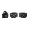 077446cf2b188bea08614c510bcbfbc5 Tripp Lite series Y Splitter Power Cable, NEMA 5-15P to 2x C13 - 10A, 125V, 18 AWG, 6 ft. (1.83 m), Black
