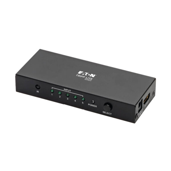 07853edb5b5c57b3c6d178aacccc27a9 Tripp Lite series 5-Port HDMI Switch with Remote Control - 4K 60 Hz, UHD, 4:4:4, HDR, 3D