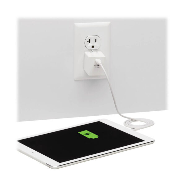 Tripp Lite series 40W Compact USB-C Wall Charger - GaN Technology, USB-C Power Delivery 3.0