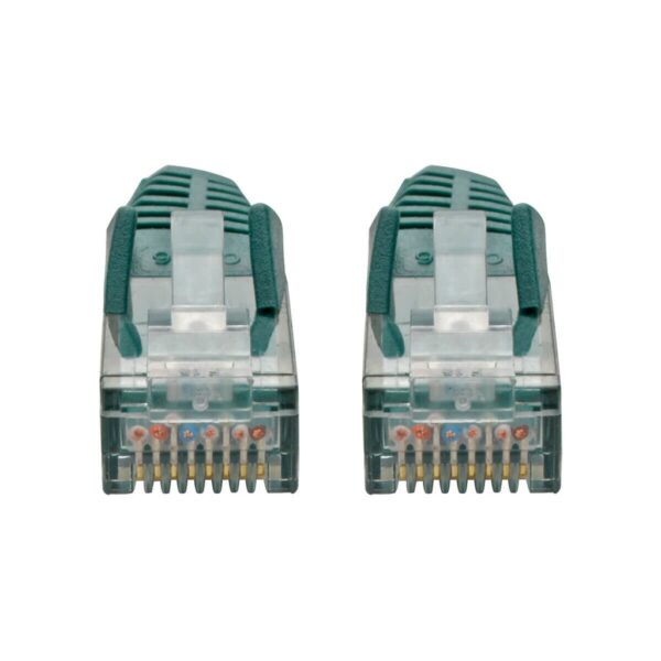 Tripp Lite series Cat6 Gigabit Snagless Molded (UTP) Ethernet Cable (RJ45 M/M), PoE, Green, 4 ft. (1.22 m)