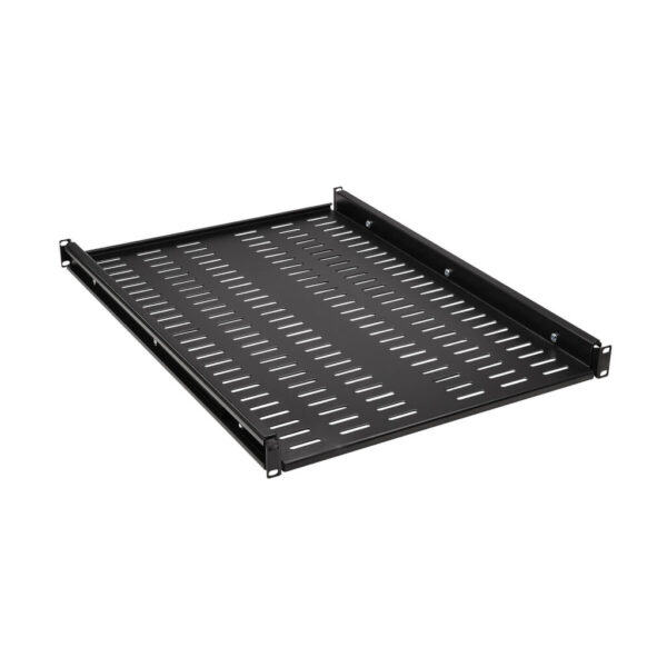 085028e7e308bb03946bc7bca1e196d8 Tripp Lite series SmartRack Adjustable-Deep Steel Rack Shelf - 1U, Vented, 250 lb. (113 kg) Capacity