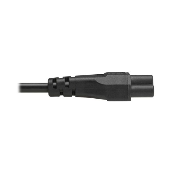 Tripp Lite series Laptop Power Cord, Schuko to C5 - 2.5A, 250V, H05VV-F, 2 m (6.6 ft.), Black - P058-02M-EU