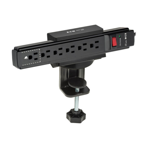 Tripp Lite series Clamp-On Power Strip Holder, Black