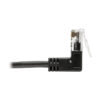 08df5b3230685c4c0bf3a42cc9ecb53d Tripp Lite series Right-Angle Cat6 Gigabit Snagless Molded Slim UTP Ethernet Cable (RJ45 M/M), Black, 1 ft. (0.31 m)