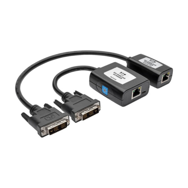 Tripp Lite series DVI over Cat5/6 Active Extender Kit, Transmitter/Receiver for Video, DVI-D Single Link, Up to 125 ft. (38 m), TAA