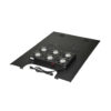 Tripp Lite series SmartRack Roof-Mounted Fan Panel for Deep and Wide Rack Enclosure Cabinets - 6 120V Fans, 630 CFM, 5-15P Plug