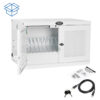 Tripp Lite series Safe-IT Multi-Device UV Charging Station, Hospital-Grade, 16 USB Ports, iPad and Android Tablets, Antimicrobial, White