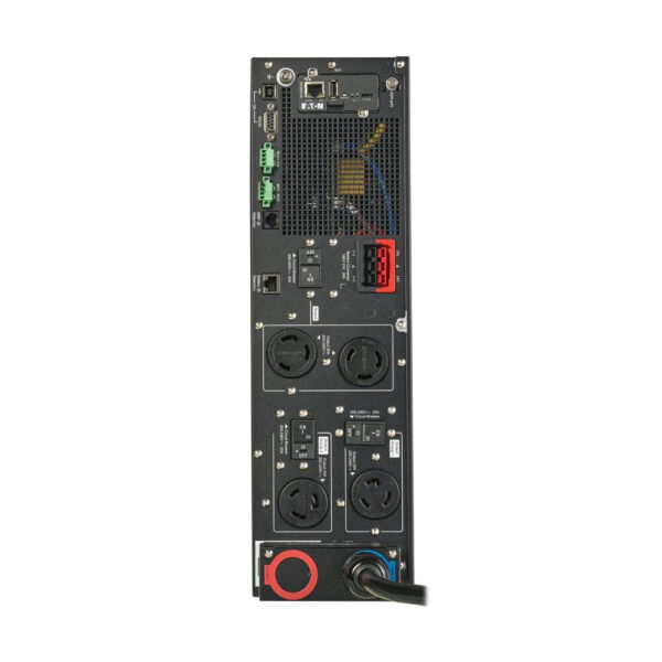 Eaton 9PX G2 6kVA 5.4kW 208V Online UPS, L6-30P or Hardwired Input, 2 L6-20R, 2 L6-30R, Hardwired Output, Network Card, 3U Rack/Tower - 9PX6KG2