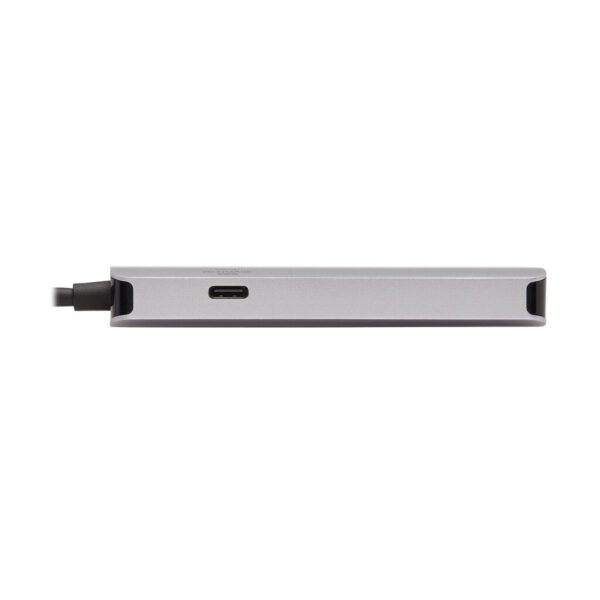Tripp Lite series 3-Port USB-C Hub - USB 3.x (5Gbps) Hub Ports, Gigabit Ethernet, Thunderbolt 3, 100W PD Charging, Aluminum Housing