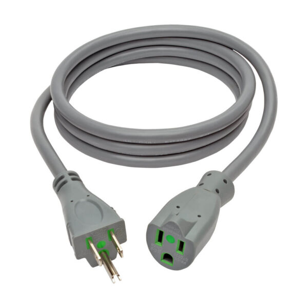 0982bb444ca41e9cd114eb1905a06a06 Tripp Lite series Hospital-Grade Extension Cord, NEMA 5-15P to NEMA 5-15R - Green Dot, 15A, 125V, 14 AWG, 6 ft. (1.83 m), Gray