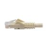 0987d27a49e411eba8085a12692dd752 Tripp Lite series Cat6 Gigabit Snagless Molded (UTP) Ethernet Cable (RJ45 M/M), PoE, White, 6-in. (15.24 cm)