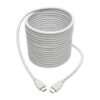 Tripp Lite series High-Speed HDMI Cable, Digital Video and Audio, HD (M/M), White, 25 ft. (7.62 m)