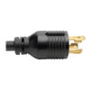 Tripp Lite series Power Extension Cord, NEMA L6-30P to NEMA L6-30R - Heavy-Duty, 30A, 250V, 10 AWG, 14 ft. (4.27 m), Black