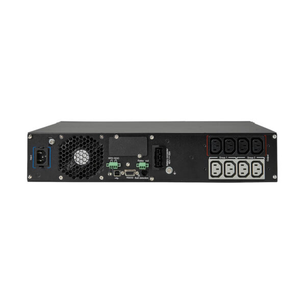 Tripp Lite series SmartOnline 1000VA 900W 208/230V Double-Conversion UPS - 8 Outlets, Extended Run, Network Card Option, LCD, USB, DB9, 2U Rack/Tower
