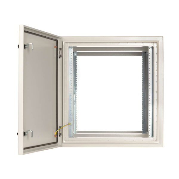 0a1d1fb719c6a5f74dfca5a85b5e0c06 Tripp Lite series SmartRack Industrial Enclosure with Locks - NEMA 4, Wall Mount, Heavy-Duty Metal Construction, 32.5 in. Depth, 12U, Gray