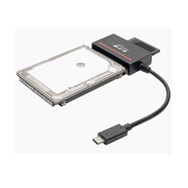 Tripp Lite series USB 3.1 Gen 1 (5 Gbps) USB-C to CFast 2.0 Card and SATA III Adapter, Thunderbolt 3 compatible