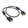 Tripp Lite series VGA High-Resolution RGB Coaxial Cable (HD15 M/F)), 3 ft. (0.91 m)