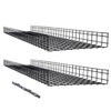 Tripp Lite series Wire Mesh Cable Tray - 450 x 100 x 1500 mm (18 in. x 4 in. x 5 ft.), 2-Pack