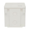 Tripp Lite series Waterproof Electrical Junction Box - Surface Mount, Industrial, Single Gang, IP68, TAA, 2 Cutouts