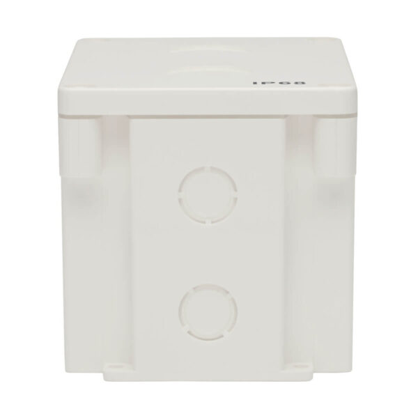 Tripp Lite series Waterproof Electrical Junction Box - Surface Mount, Industrial, Single Gang, IP68, TAA, 2 Cutouts