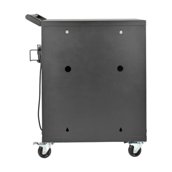 0ac4e97d97f96583b30c69b77c14ecbb Tripp Lite series Multi-Device Charging Cart, 32 AC Outlets, Chromebooks and Laptops, Wall-Mount Option, Black