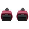 0ad759b5758cc0061abe00721d3fdc24 Tripp Lite series 100G Multimode 50/125 OM4 Fiber Optic Cable (12F MTP/MPO-PC F/F), LSZH, Magenta, 25 m (82 ft.)
