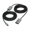 0adbc7d07cdbd3d01760f468e5cae92a Tripp Lite series USB 3.2 Gen 1 Active Extension Repeater Cable (A M/F), Aluminum Housing, 10 m (32.8 ft.)