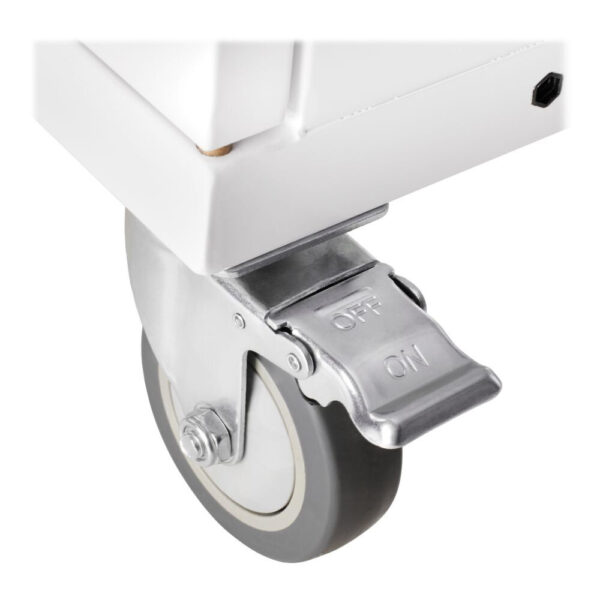 Tripp Lite Safe-IT 36-Device UV Charging Cart for Laptops and Chromebooks, 120V, 5-15P, 10 ft. Cord, Antimicrobial, White - CSC36VACUVC