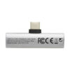 Tripp Lite series USB-C to 3.5 mm Headphone Jack Adapter for Hi-Res Stereo Audio - PD 3.0 and QC 2.0 Charging, Silver