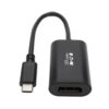 Tripp Lite series USB-C to Displayport 4K 60Hz Adapter, Black