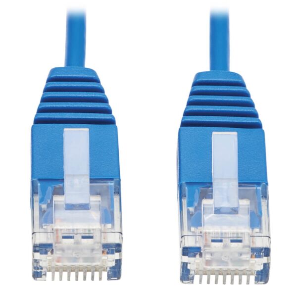 0b484ab006bc9fd97c58fb84455078e1 Tripp Lite series Cat6 Gigabit Molded Ultra-Slim UTP Ethernet Cable (RJ45 M/M), Blue, 6-in. (15.24 cm)