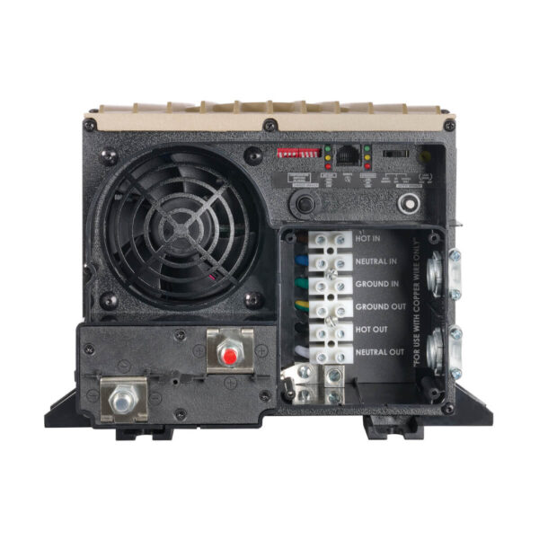 Tripp Lite series PowerVerter 2000W 120V 12VDC RV Inverter/Charger with Auto-Transfer Switching, Hardwired, UL458