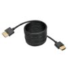 Tripp Lite series Slim High-Speed HDMI Cable with Ethernet and Digital Video with Audio, UHD 4K 60Hz (M/M), 6 ft. (1.83 m)