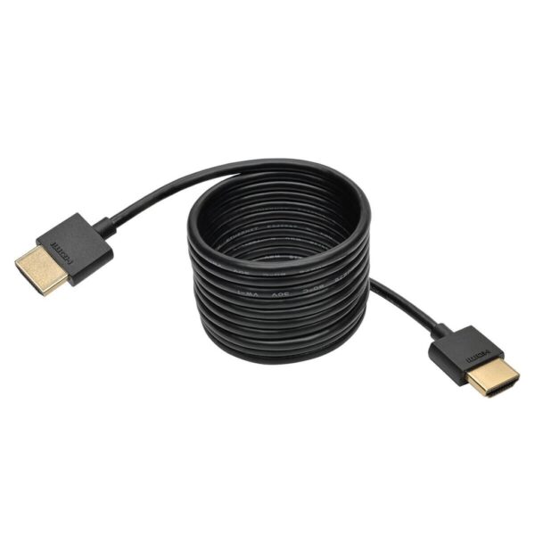 Tripp Lite series Slim High-Speed HDMI Cable with Ethernet and Digital Video with Audio, UHD 4K 60Hz (M/M), 6 ft. (1.83 m)