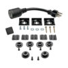 Tripp Lite series 2kW Single-Phase Local Metered PDU, 100-127V Outlets (14 5-15/20R), L5-20P/5-20P adapter, 0U Vertical, 36 in. Height