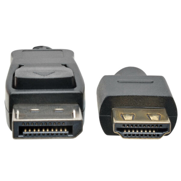 0ba5a51f1be5245afbd12a5fc0173f45-3 Tripp Lite series DisplayPort 1.4 to HDMI Active Adapter Cable (M/M), 4K 60 Hz, 4:4:4, HDR, HDCP 2.2, 6 ft. (1.8 m), TAA