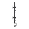 Tripp Lite series Dual Vertical Flat-Screen Desk Stand/Clamp Mount, 15 in. to 27 in. Flat-Screen Displays