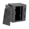 Tripp Lite series SmartRack 12U Switch-Depth Wall-Mount Small Rack Enclosure for Harsh Environments, Hinged Back
